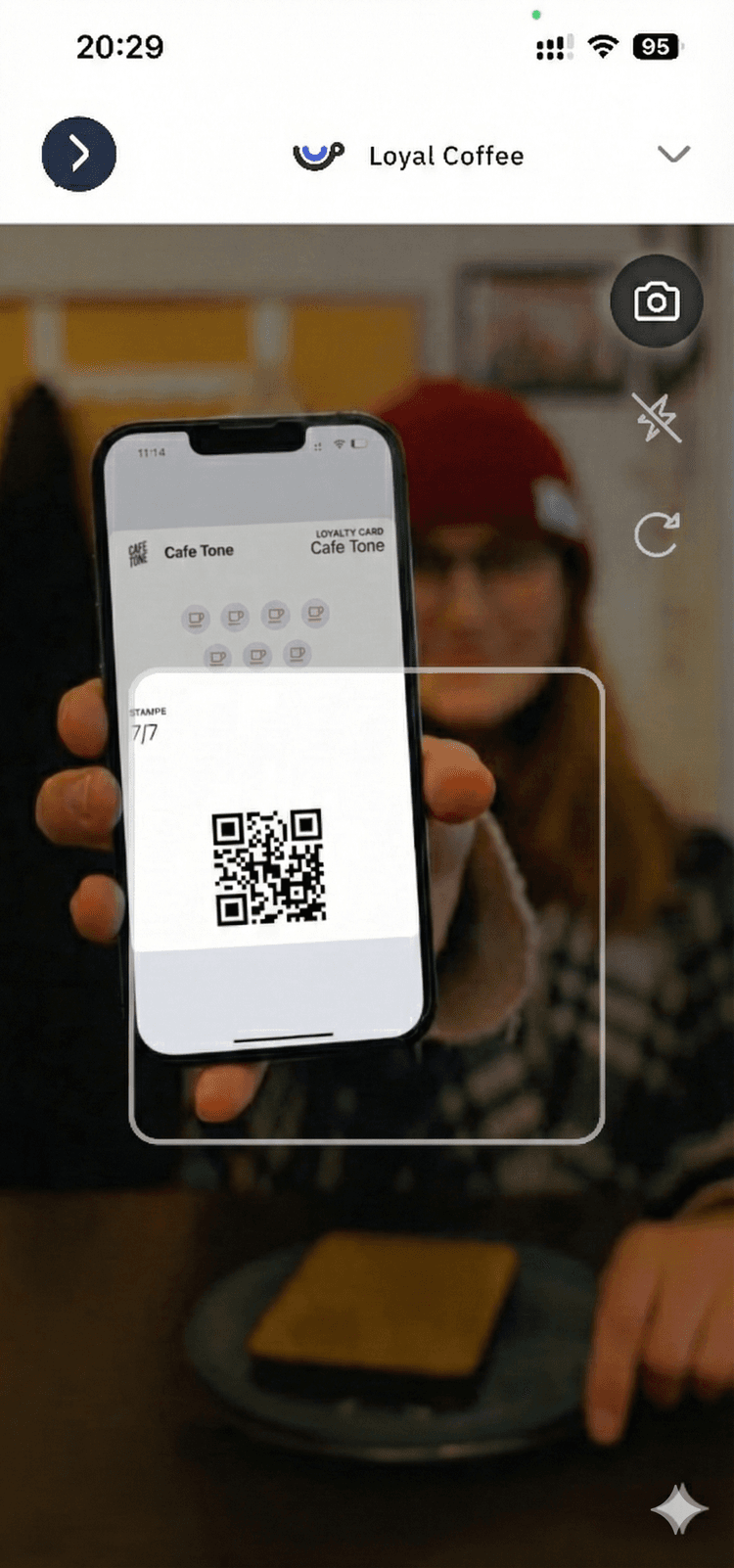 Scan and stamp in seconds